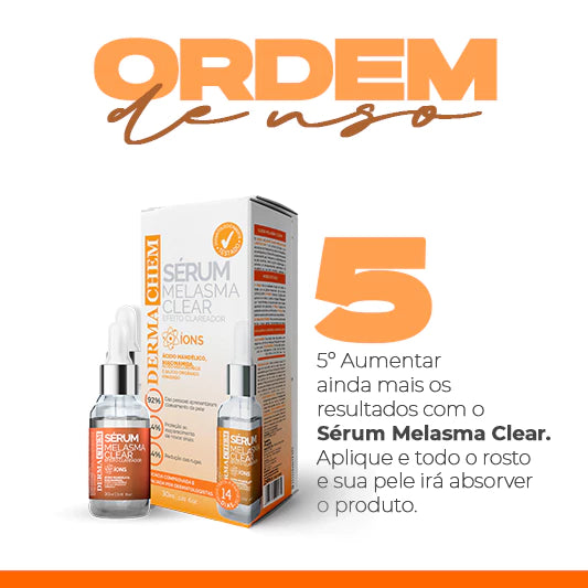 Kit Dermachem: 5 Passos para uma Pele mais Jovem - Últimas Unidades🔥