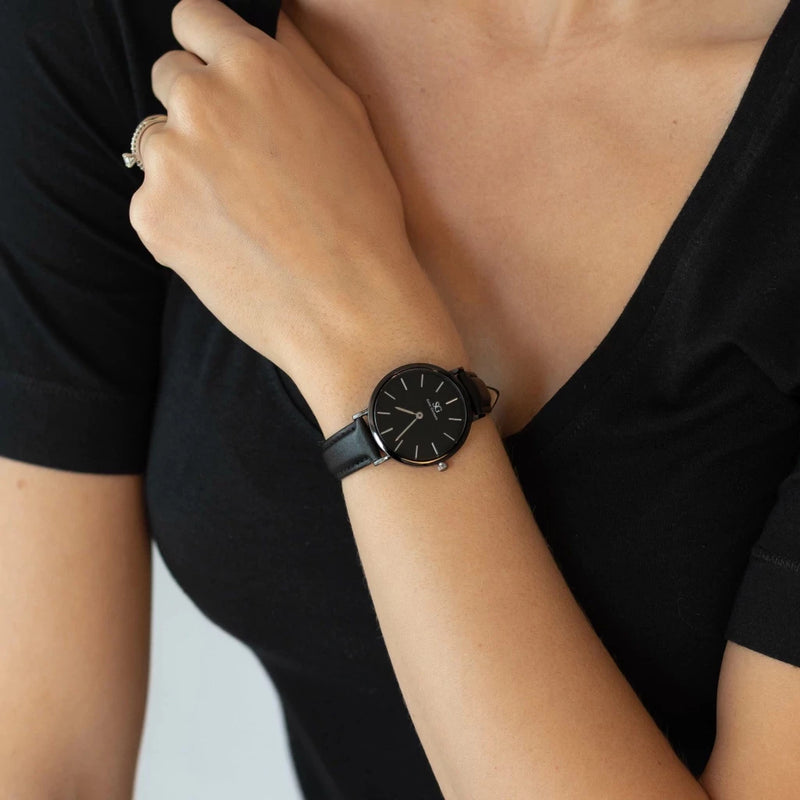 Relógio Feminino Murray Full Black 32mm + Óculos Escuro [33% OFF]